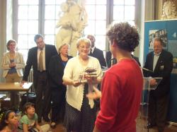Remise de recompense a l hotel de ville