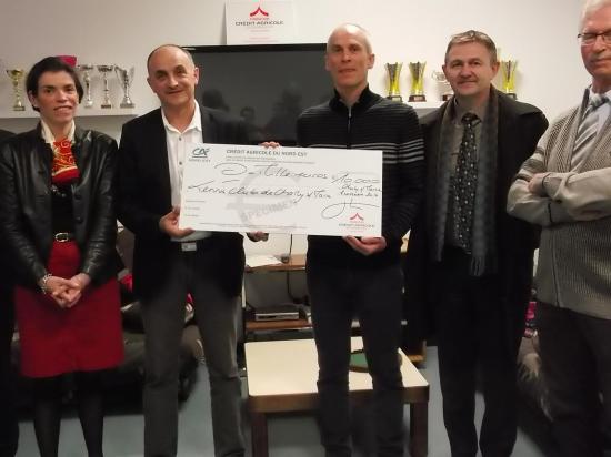 Remise du cheque